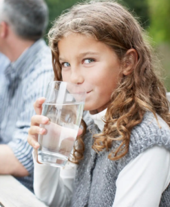 Girl Drinking Water